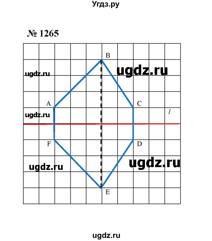 ГДЗ (Решебник к учебнику 2020) по математике 6 класс А.Г. Мерзляк / номер / 1265