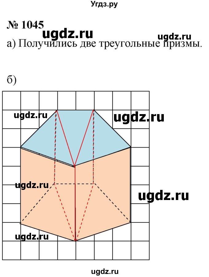 ГДЗ (Решебник к учебнику 2020) по математике 6 класс Г.В. Дорофеев / номер / 1045