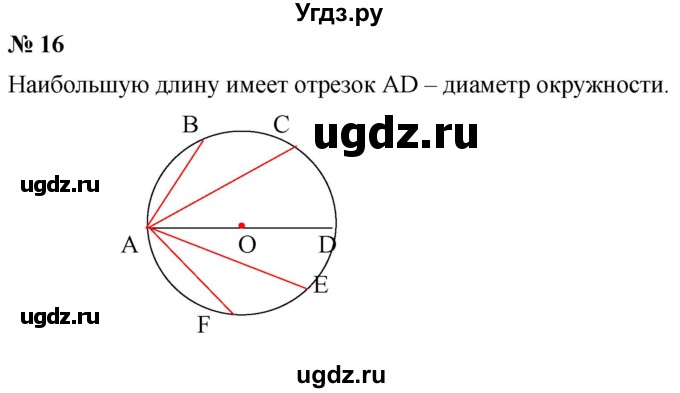 ГДЗ (Решебник к учебнику 2020) по математике 6 класс Г.В. Дорофеев / номер / 16