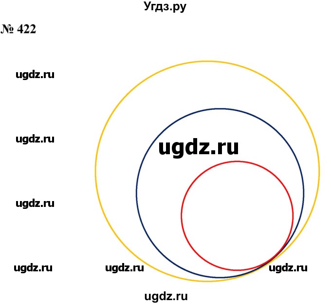 ГДЗ (Решебник к учебнику 2020) по математике 6 класс Г.В. Дорофеев / номер / 422