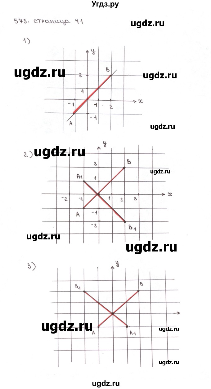 ГДЗ (Решебник №1) по математике 6 класс (рабочая тетрадь) Мерзляк А.Г. / задание номер / 573