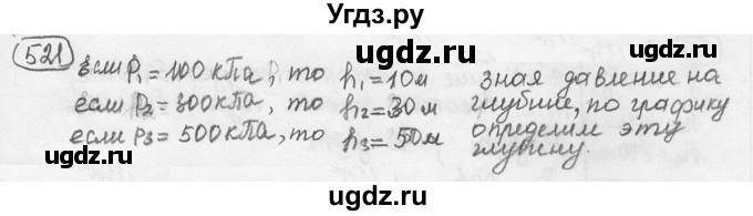ГДЗ (решебник) по физике 7 класс (сборник задач) Лукашик В.И. / номер номер / 521