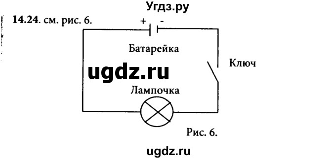 ГДЗ (Решебник к задачнику) по физике 8 класс (задачник) Л.Э. Генденштейн / тема 14-№ / 24