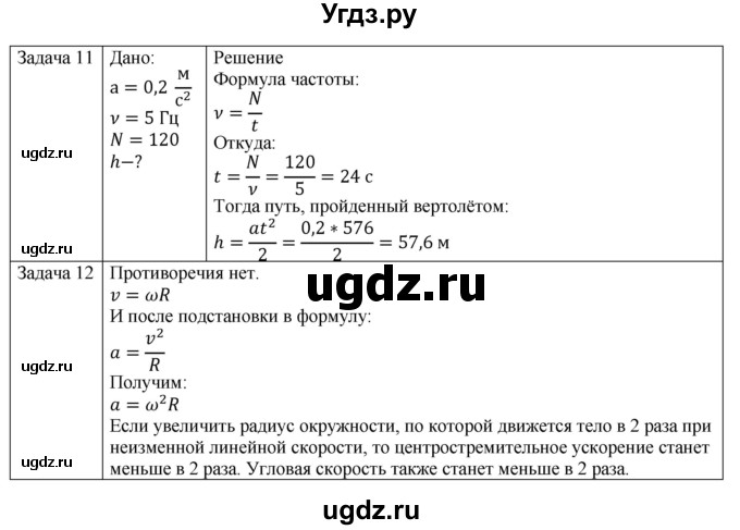 ГДЗ (Решебник №1) по физике 9 класс Исаченкова Л.А. / параграф / 14(продолжение 4)