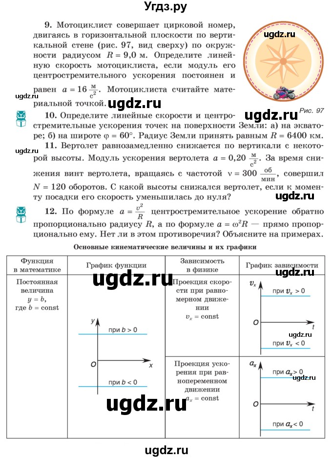 ГДЗ (Учебник) по физике 9 класс Исаченкова Л.А. / параграф / 14(продолжение 3)