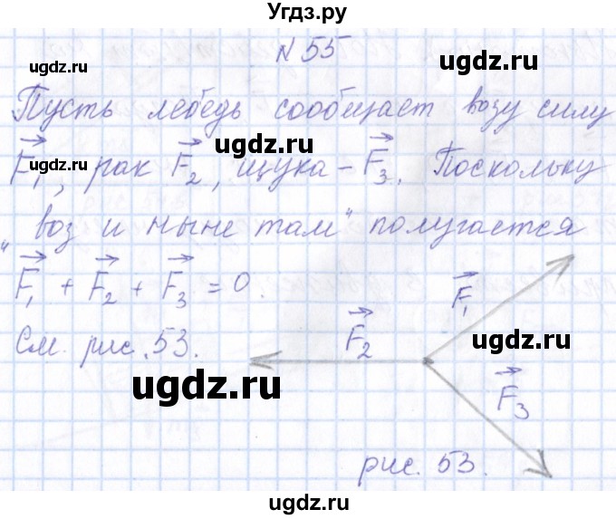 ГДЗ (Решебник) по физике 10 класс Громов С.В. / упражнение / 55