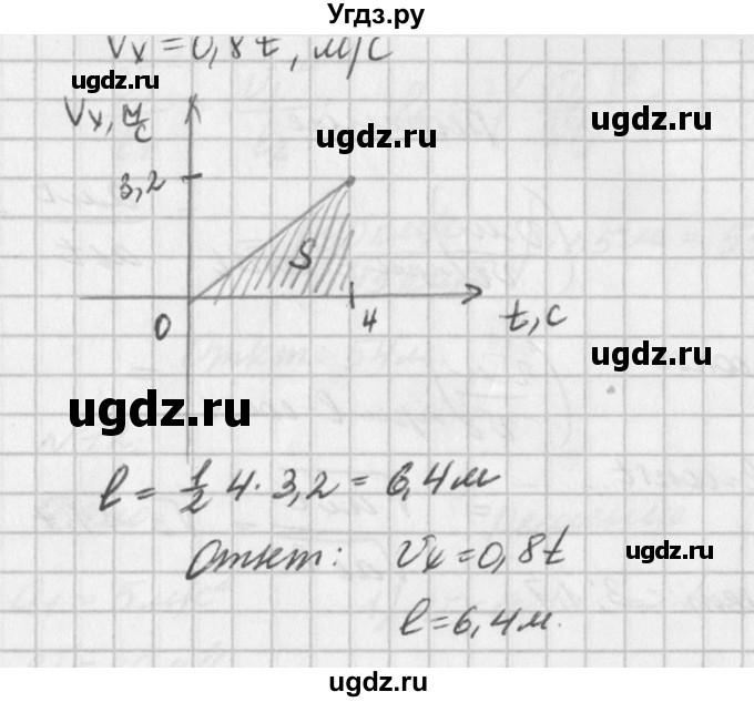 ГДЗ (Решебник №1) по физике 10 класс (задачник) А.П. Рымкевич / номер / 75(продолжение 2)
