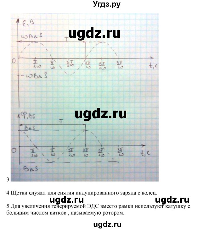 ГДЗ (Решебник ) по физике 11 класс Касьянов В.А. / вопросы в конце параграфа / 24(продолжение 2)