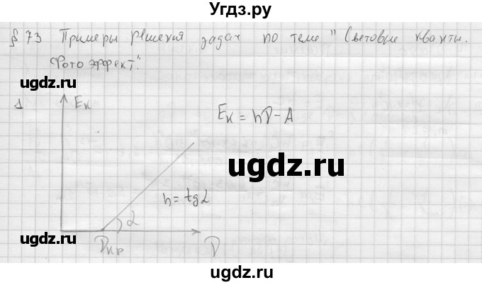 ГДЗ (решебник) по физике 11 класс Г.Я. Мякишев / §73 / 1