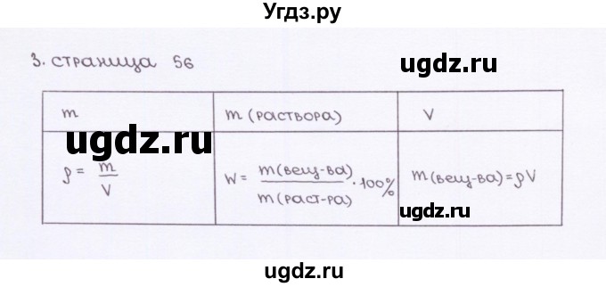 ГДЗ (Решебник) по химии 7 класс (рабочая тетрадь) О.С. Габриелян / страница-№ / 56(продолжение 2)