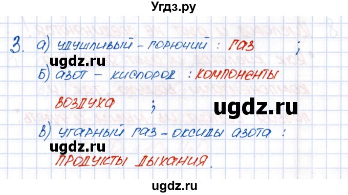 ГДЗ (Решебник №1) по химии 8 класс (рабочая тетрадь) Еремин В.В. / § 18 / 3