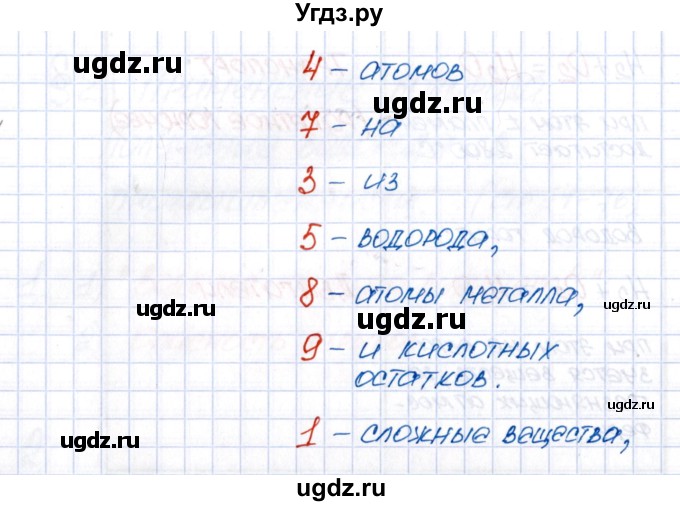 ГДЗ (Решебник №1) по химии 8 класс (рабочая тетрадь) Еремин В.В. / § 25 / 1(продолжение 2)