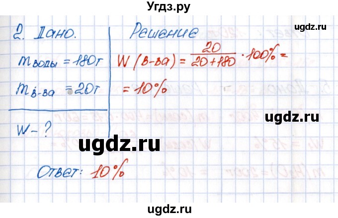 ГДЗ (Решебник №1) по химии 8 класс (рабочая тетрадь) Еремин В.В. / § 31 / 2