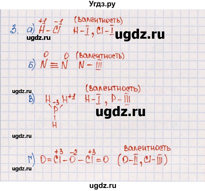 ГДЗ (Решебник №1) по химии 8 класс (рабочая тетрадь) Еремин В.В. / § 54 / 3