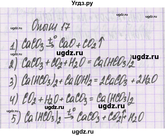 ГДЗ (Решебник) по химии 10 класс Гузей Л.С. / глава 31 / лабораторный опыт / 17