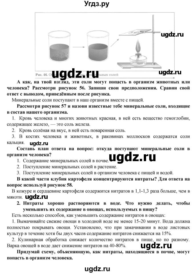 ГДЗ (Решебник) по биологии 5 класс Т.С. Сухова / §-№ / § 22(продолжение 2)