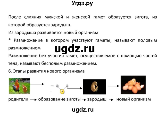 ГДЗ (Решебник) по биологии 5 класс (рабочая тетрадь) Сухова Т.С. / параграф / 16(продолжение 5)