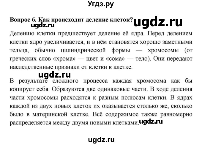 План что лежит в основе роста организмов