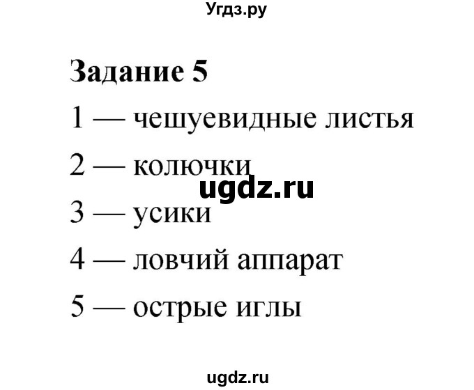 ГДЗ (Решебник) по биологии 6 класс (рабочая тетрадь) Пономарева И.Н. / часть 1 страница-№ / 21(продолжение 3)