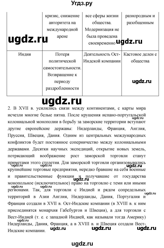 ГДЗ (Решебник к учебнику 2023) по истории 8 класс А.Я. Юдовская / параграф / Заключение(продолжение 2)