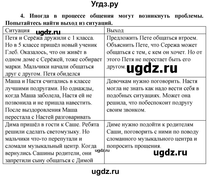 ГДЗ (Решебник) по обществознанию 5 класс (рабочая тетрадь) Хромова И.С. / § 26 / 4