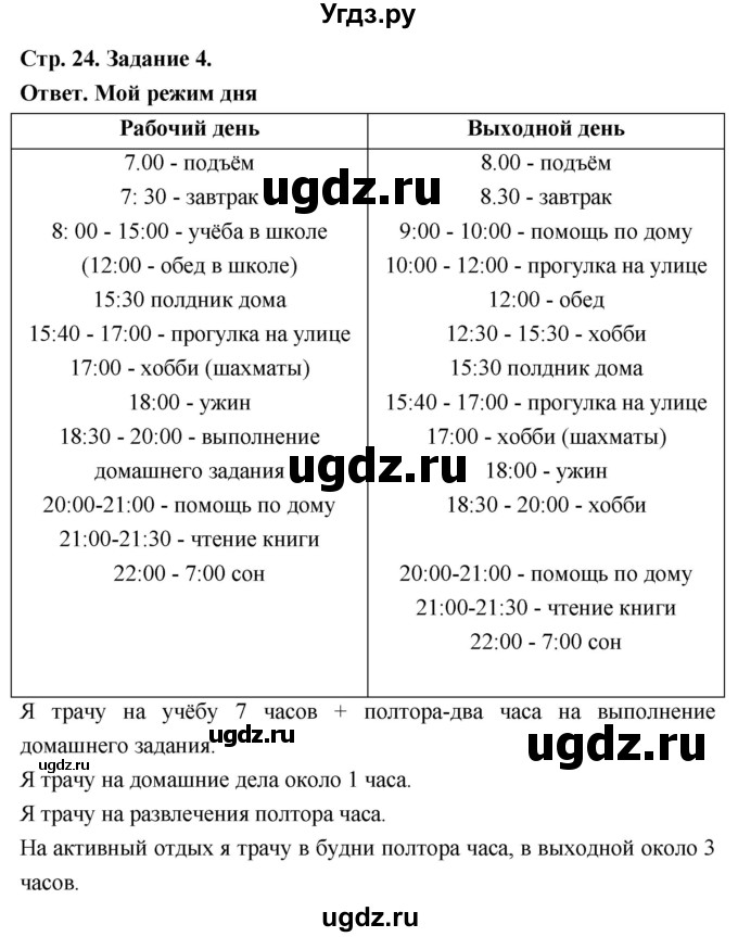 ГДЗ (Решебник 2023) по обществознанию 6 класс (рабочая тетрадь) А.С. Митькин / страница / 24