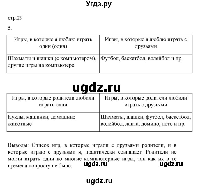 ГДЗ (Решебник 2022) по обществознанию 6 класс (рабочая тетрадь) Л.Ф. Иванова / рабочая тетрадь 2022 / параграф 7. Деятельность человека (упражнение) / 5