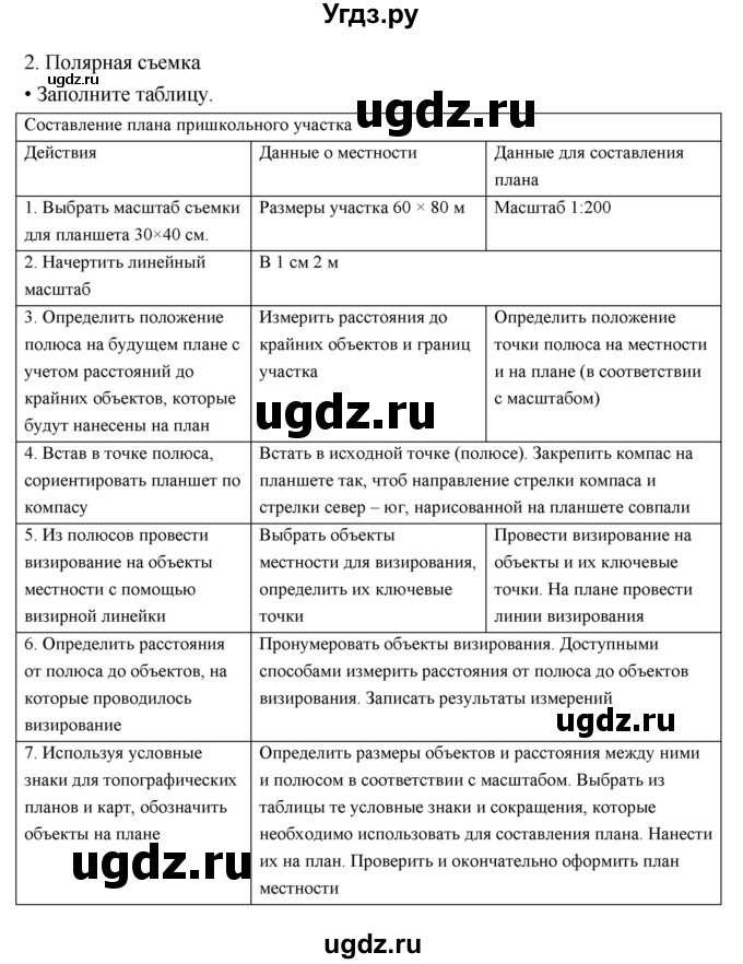 ГДЗ (Решебник к дневнику 2017) по географии 6 класс (рабочая тетрадь Дневник географа-следопыта) Летягин А.А. / страница / 24(продолжение 6)