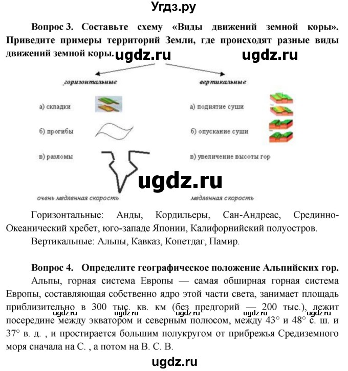 ГДЗ (Решебник 2015) по географии 6 класс Т.П. Герасимова / страница / 70(продолжение 4)