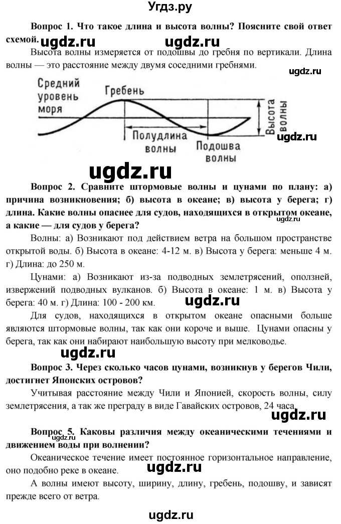 ГДЗ (Решебник 2015) по географии 6 класс Т.П. Герасимова / страница / 83