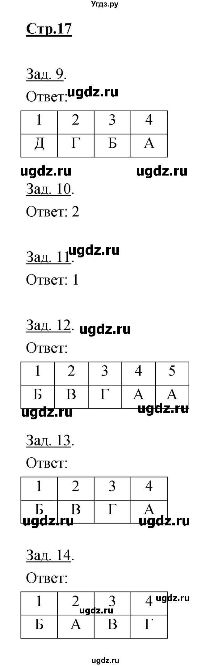 ГДЗ (Решебник) по географии 7 класс (тетрадь-тренажер) Котляр О.Г. / страница / 17