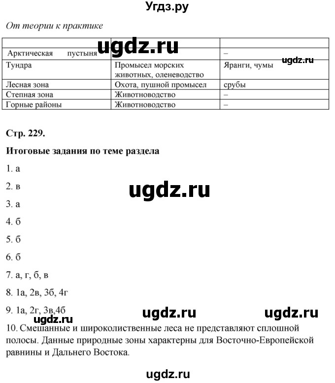 ГДЗ (Решебник №2 (синий учебник)) по географии 8 класс Е.М. Домогацких / Параграф / § 36(продолжение 3)