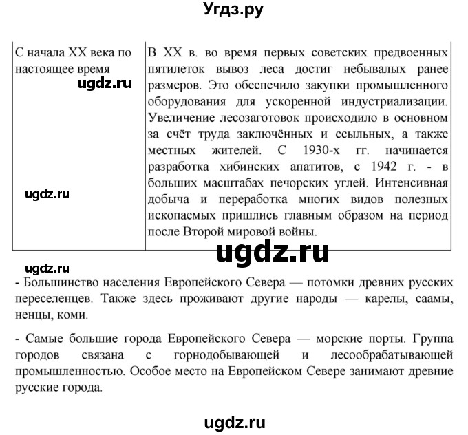 ГДЗ (Решебник к учебнику 2023) по географии 9 класс А.И. Алексеев / страница / 125(продолжение 2)