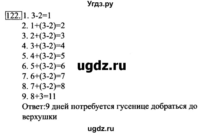 ГДЗ (Решебник 2017) по информатике 6 класс (рабочая тетрадь) Л.Л. Босова / задание / 122