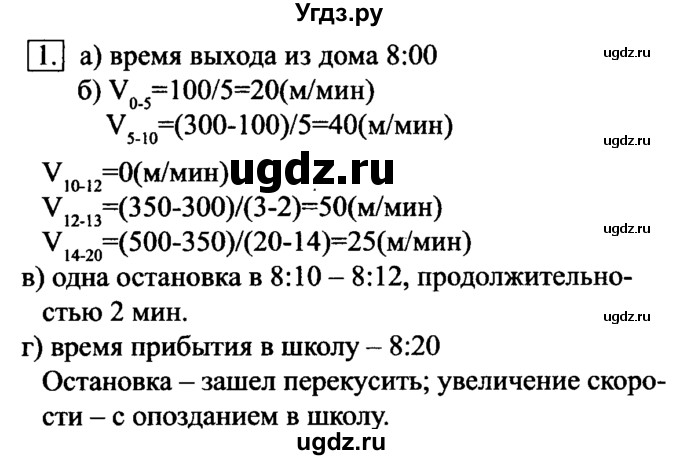 ГДЗ (решебник) по информатике 6 класс Л.Л. Босова / §12-№ / 1