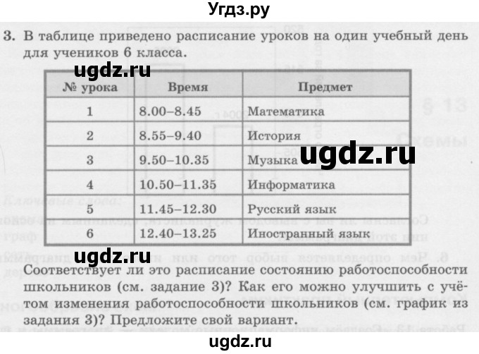 ГДЗ (Учебник) по информатике 6 класс Л.Л. Босова / §12 / 3