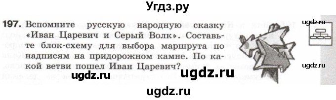 ГДЗ (Учебник) по информатике 6 класс Л.Л. Босова / Рабочая тетрадь / 197