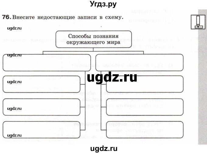 ГДЗ (Учебник) по информатике 6 класс Л.Л. Босова / Рабочая тетрадь / 76