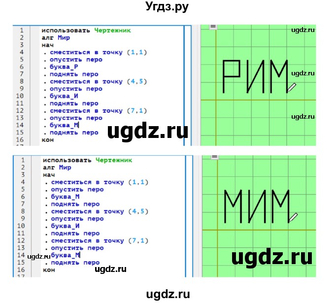 ГДЗ (Решебник №1) по информатике 6 класс Л.Л. Босова / §18 / 6(продолжение 2)