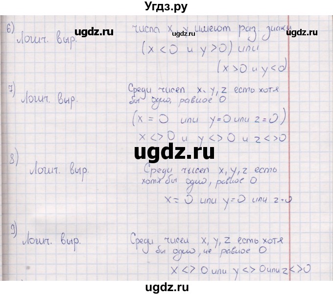 ГДЗ (Решебник) по информатике 8 класс (рабочая тетрадь ) Босова Л.Л. / упражнение / 120(продолжение 2)