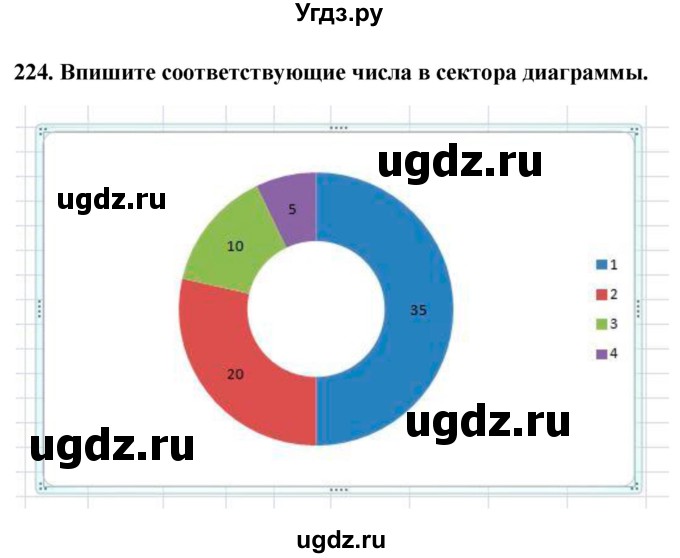 ГДЗ (Решебник) по информатике 9 класс (рабочая тетрадь) Босова Л.Л. / задание номер / 224