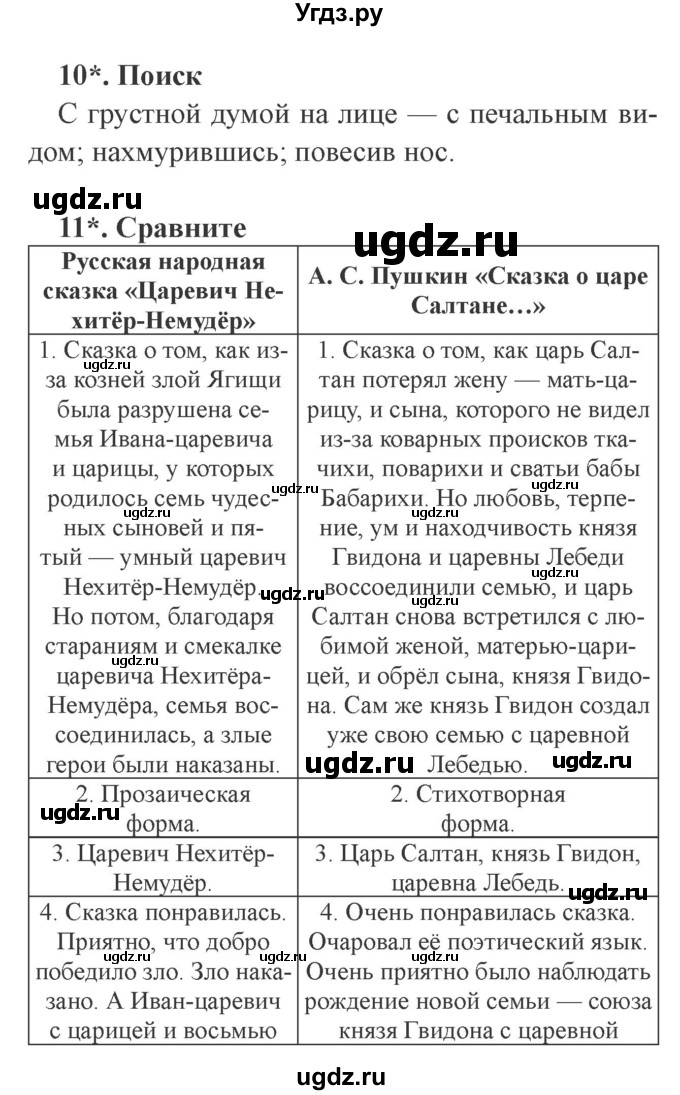 ГДЗ (Решебник 2) по литературе 3 класс (рабочая тетрадь) Ефросинина Л.А. / часть №1. страница № / 55