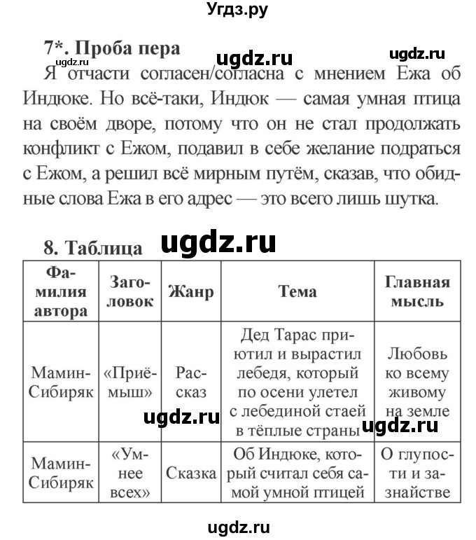 ГДЗ (Решебник 2) по литературе 3 класс (рабочая тетрадь) Ефросинина Л.А. / часть №2. страница № / 25