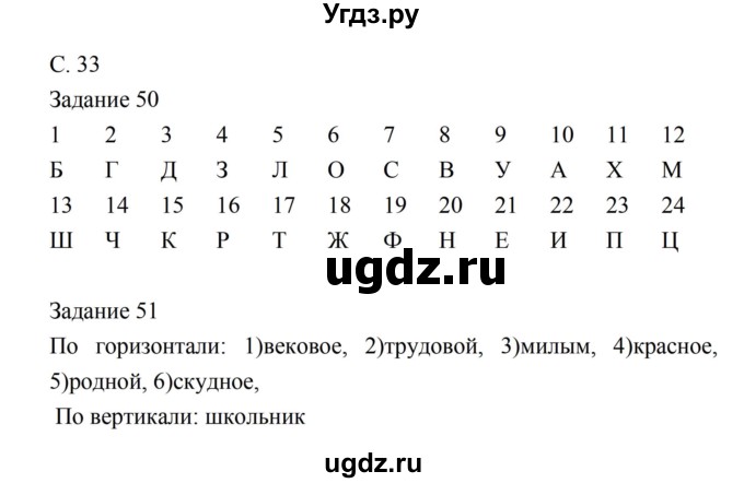 ГДЗ (Решебник) по литературе 5 класс (рабочая тетрадь) Ахмадуллина Р.Г. / часть 1 страница номер / 33