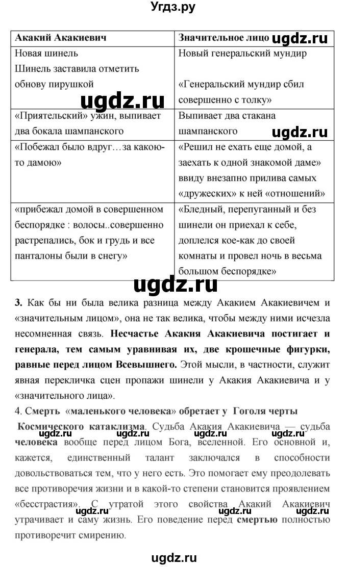 ГДЗ (Решебник) по литературе 7 класс (рабочая тетрадь) Соловьева Ф.Е. / урок номер / 38(продолжение 3)