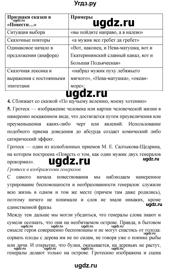 ГДЗ (Решебник) по литературе 7 класс (рабочая тетрадь) Соловьева Ф.Е. / урок номер / 50(продолжение 2)