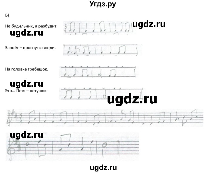 ГДЗ (Решебник) по музыке 2 класс (рабочая тетрадь Сольфеджио) Калинина Г.Ф. / страница номер / 28(продолжение 2)