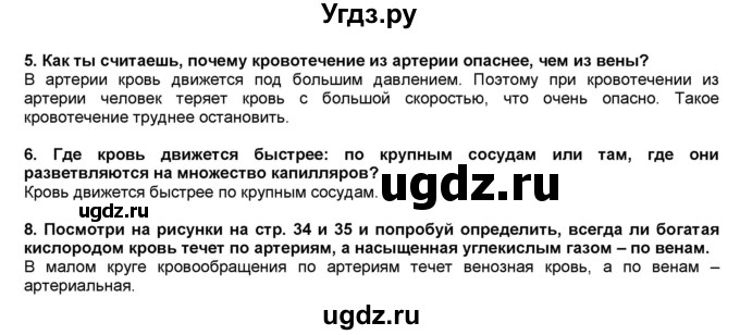 ГДЗ (решебник 1) по окружающему миру 4 класс (школа 2100) А.А. Вахрушев / часть 1 номер / §7(продолжение 2)