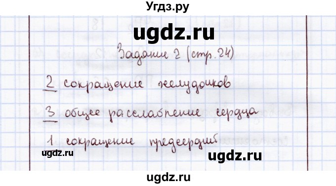 ГДЗ (Решебник) по экологии 8 класс (рабочая тетрадь) Воронина Г.А. / параграф 13 (задание) / 2