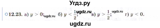 ГДЗ (Задачник 2021) по алгебре 10 класс (Учебник, Задачник) Мордкович А.Г. / §12 / 12.23